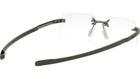 Flex Silver Geometric Eyeglasses