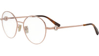 Bvlgari Bvlgari Rose Gold Round Eyeglasses