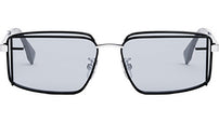 Fendi First Sight Black Rectangular Sunglasses