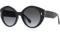 Fendi First Black Round Sunglasses
