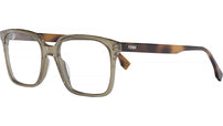 Fendi Fine Brown Rectangular Eyeglasses
