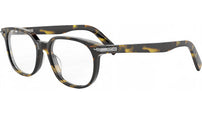 DiorBlackSuitO 25I Havana Round Eyeglasses