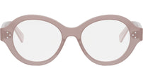 3 Dots HD Pink Geometric Eyeglasses