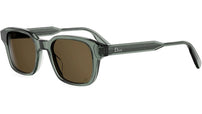 DiorRibbon S1I Green Geometric Sunglasses