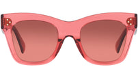 CELINE 3 Dots Rose Crystal Cat Eye Sunglasses