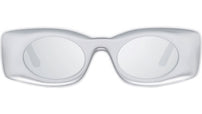 Signature Grey Oval Sunglasses