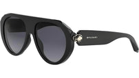 Serpenti Forever Black Pilot Sunglasses