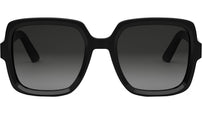 DiorMidnight S4I Shiny Black Butterfly Sunglasses