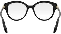Serpenti Viper Black Round Eyeglasses