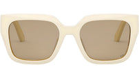 30Montaigne S8U White Square Sunglasses