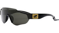 Fendi Sport Black Geometric Sunglasses