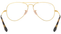 RB6489 gold top on havana