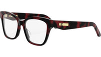 CDiorO S4I Shiny Havana Cat Eye Eyeglasses