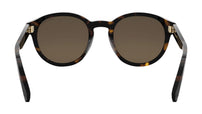 B.zero1 Dark Havana Round Sunglasses
