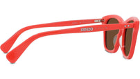 Boke Flower Red Square Sunglasses