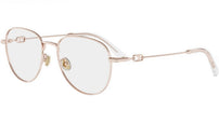 Petit CDO R2U Rose Gold Round Eyeglasses