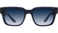 Zander Blue Square Sunglasses
