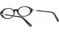 Mini CD O R8I Black Oval Eyeglasses