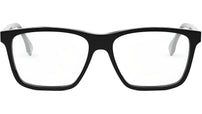 Fendi Fine Black Geometric Eyeglasses