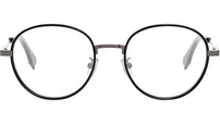 Fendi Travel Black Round Eyeglasses