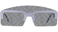 Fendi Technicolor Grey Mask Sunglasses