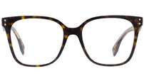 Fendi Essential Havana Square Eyeglasses