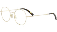Mini CD O R6F Yellow Round Eyeglasses