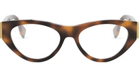 Fendi First Havana Cat Eye Eyeglasses