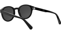 B.zero1 Black Round Sunglasses
