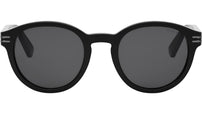 B.zero1 Black Round Sunglasses