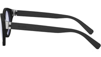 Aluminium Black Pantos Eyeglasses