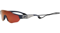 Fendi Sport Blue Geometric Sunglasses