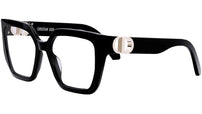 30MontaigneO S1I Black Squared Eyeglasses