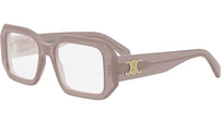 Triomphe Pink Geometric Eyeglasses
