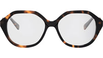 CELINE Thin Tortoise Geometric Eyeglasses