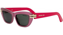 CDior B2U Shiny Pink Butterfly Sunglasses
