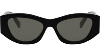 Triomphe Black Geometric Sunglasses