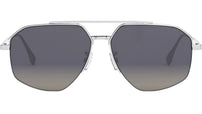 Fendi Travel Grey Pilot Sunglasses