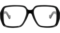 Anagram Black Square Eyeglasses