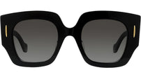 Anagram Black Geometric Sunglasses