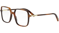 Mini CD O S2I Shiny Havana Geometric Eyeglasses