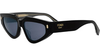 Fendi Roma Black Geometric Sunglasses