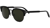 CD Icon 1U Black Geometric Sunglasses