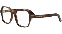 DiorMidnightO S1I Shiny Havana Geometric Eyeglasses