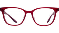 Janeway Red Square Eyeglasses