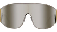 Speed Shield Silver Mask Sunglasses