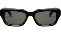 CELINE 3 Dots Black Rectangular Sunglasses