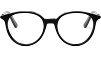 Mini CD O R5I Black Round Eyeglasses
