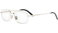 DiorBlackSuitO N2U Gold Rectangular Eyeglasses