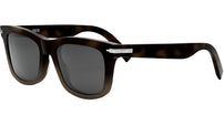 DiorBlackSuit S11I Havana Geometric Sunglasses
